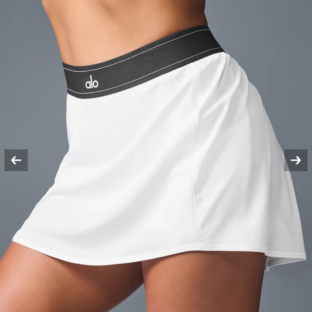 Alo Match Point Tennis Skirt